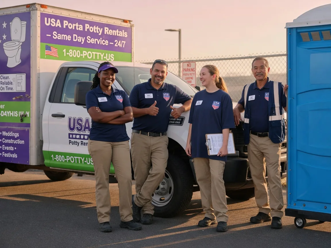 Porta Potty Rental company in Creekside, PA